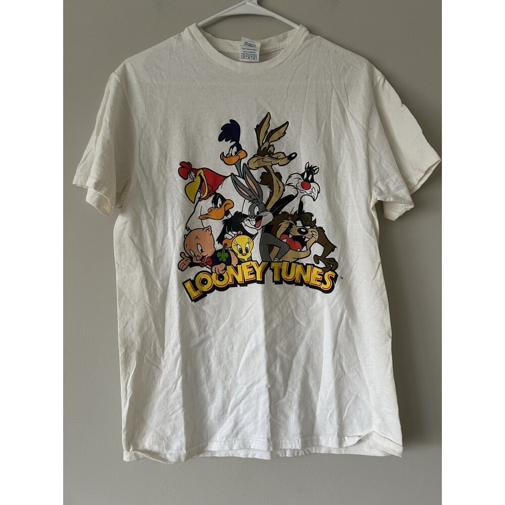 Delta Pro Men’s Looney Tunes T-shirt Size Large Retro Groovy Cartoon